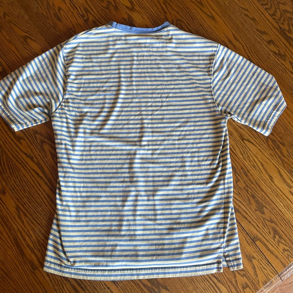Izod Luxury Sport Vintage Striped Shirt - Picture 3 of 6